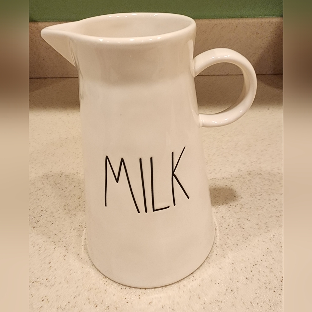 Rae Dunn Ceramic "Milk" Pitcher